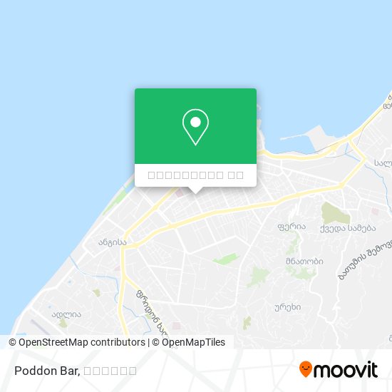 Poddon Bar რუკა