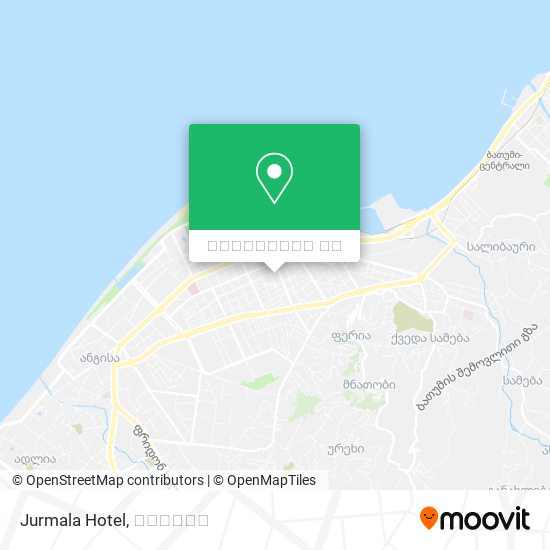 Jurmala Hotel რუკა