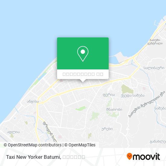 Taxi New Yorker Batumi რუკა