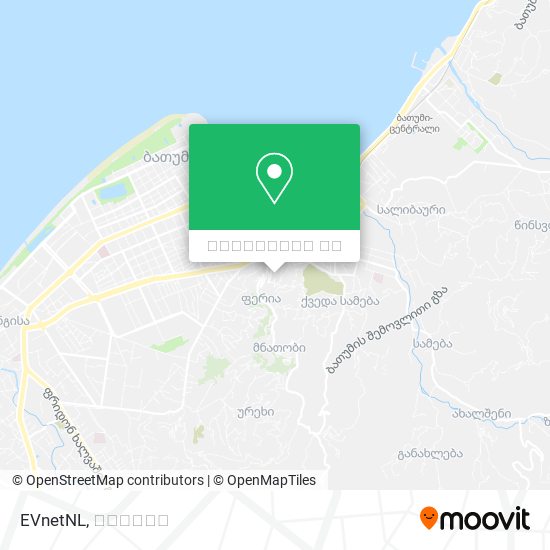 EVnetNL რუკა