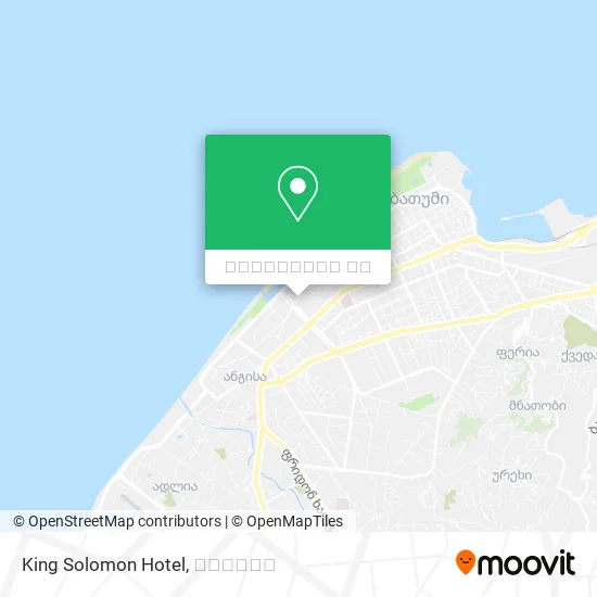 King Solomon Hotel რუკა