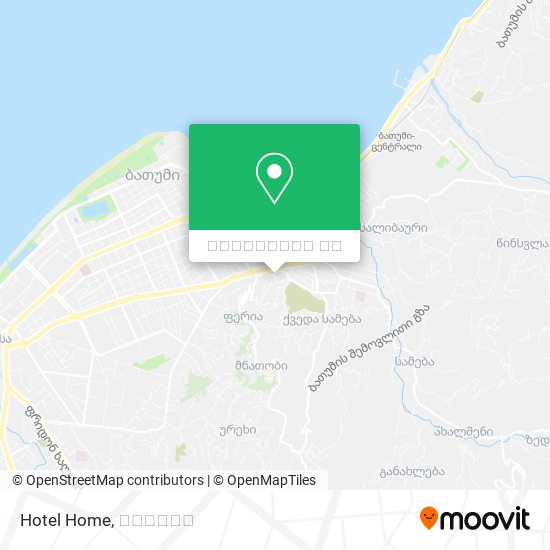 Hotel Home რუკა