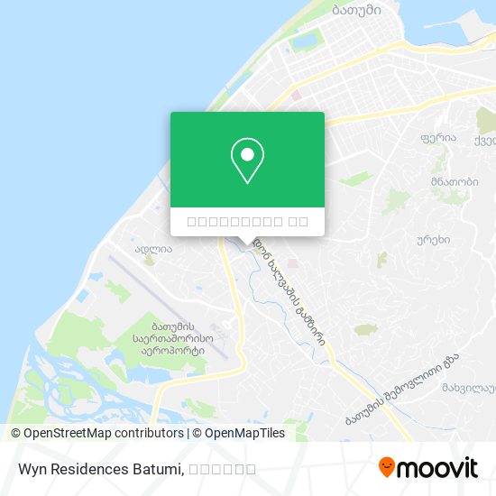 Wyn Residences Batumi რუკა