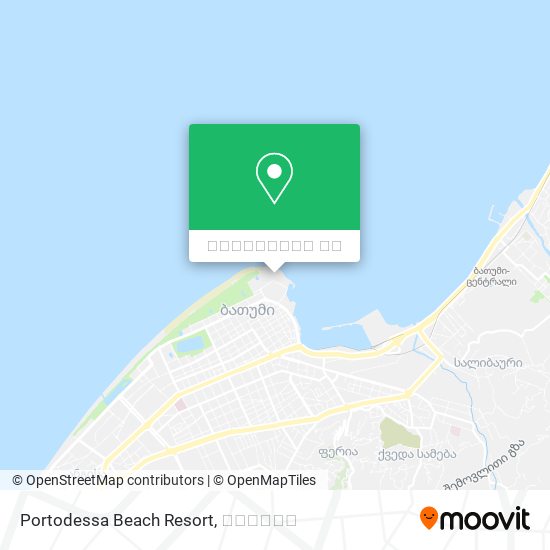 Portodessa Beach Resort რუკა