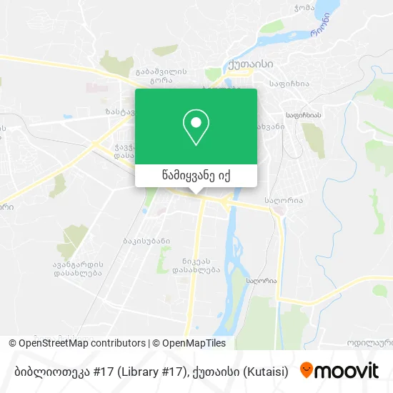 ბიბლიოთეკა #17 (Library #17) რუკა