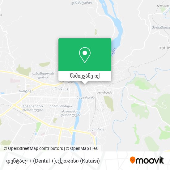 დენტალ + (Dental +) რუკა
