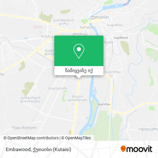 Embawood რუკა