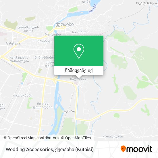 Wedding Accessories რუკა