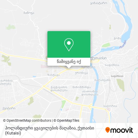 ჰოლანდიური ყვავილების მაღაზია რუკა