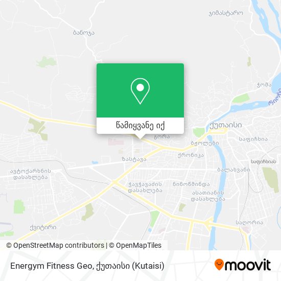 Energym Fitness Geo რუკა