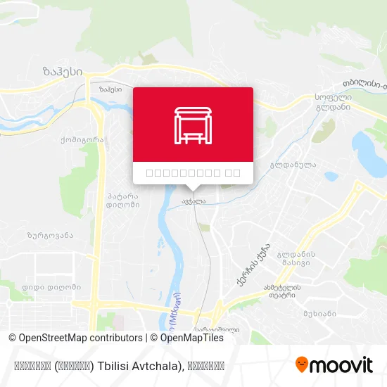 თბილისი (ავჭალა) Tbilisi Avtchala) რუკა