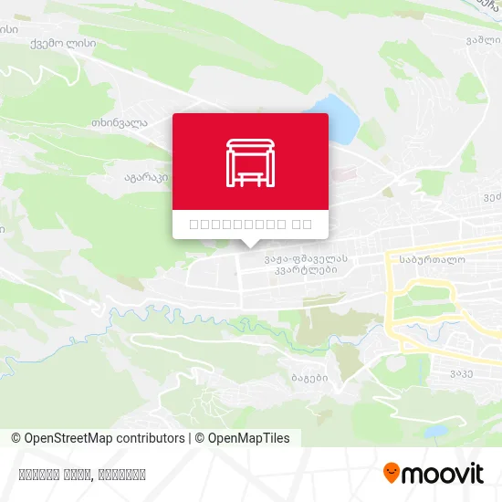 ბედიას ქუჩა რუკა