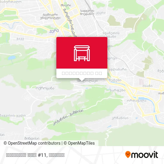 ამაღლების ქუჩა #11 რუკა