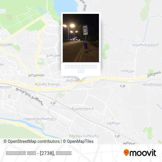გახოკიძის ქუჩა - [2738] რუკა