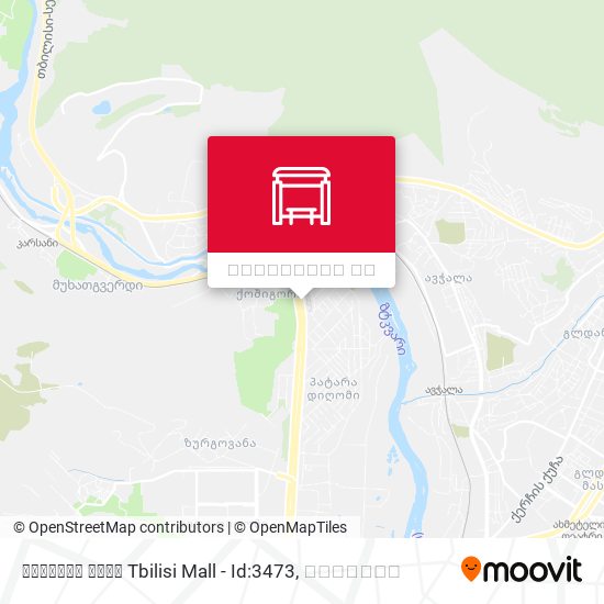 თბილისი მოლი Tbilisi Mall - Id:3473 რუკა