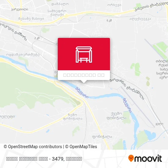 გაიოზ რექტორის ქუჩა - 3479 რუკა