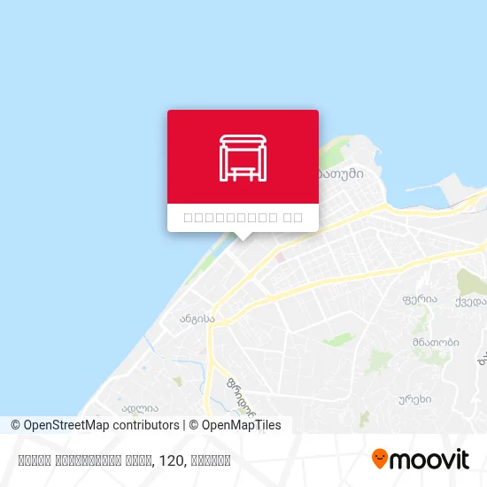 ზურაბ გორგილაძის ქუჩა, 120 რუკა