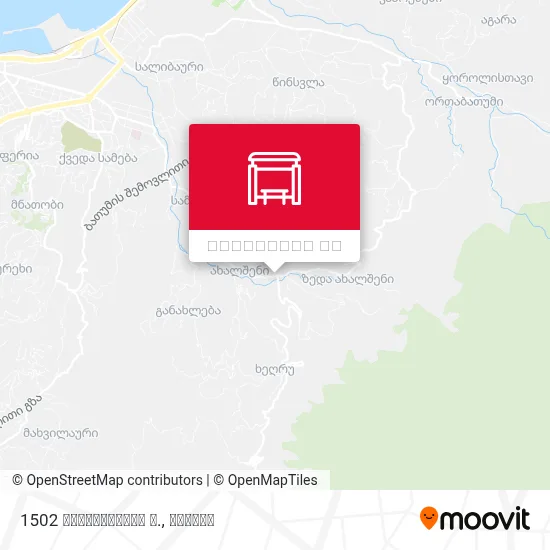 1502 მაიაკოვსკის ქ. რუკა