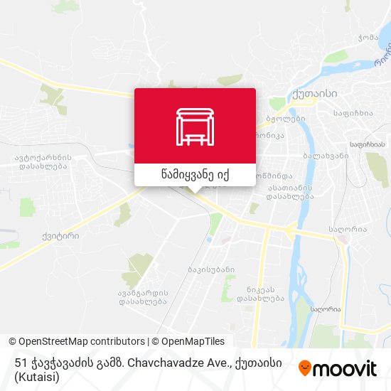 51 ჭავჭავაძის გამზ. Chavchavadze Ave. რუკა