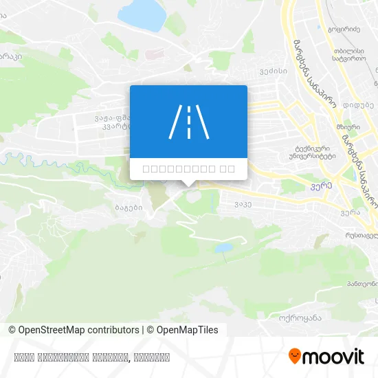 ილია ჭავჭავაძის გამზირი რუკა