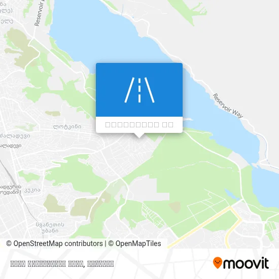 მერი შერვაშიძის ქუჩა რუკა