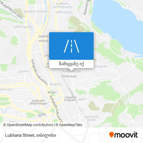 Lubliana Street რუკა