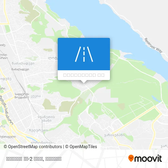 მახათას მე-2 ჩიხი რუკა