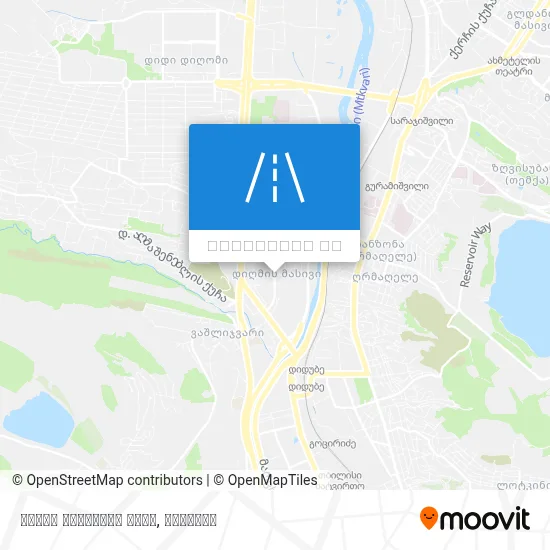 ბორის პაიჭაძეს ქუჩა რუკა