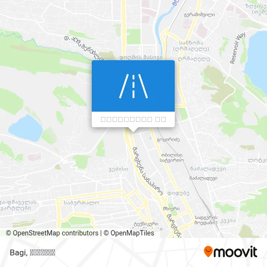 Bagi რუკა