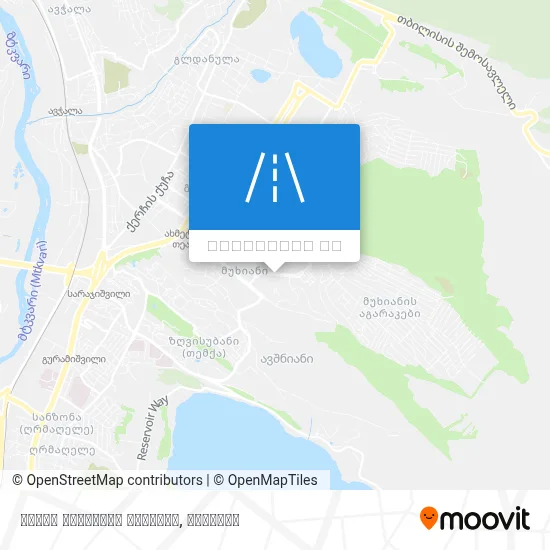 ნოდარ დუმბაძის გამზირი რუკა