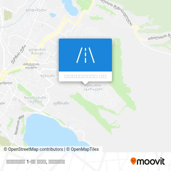 ბოლნისის 1-ლი ჩიხი რუკა