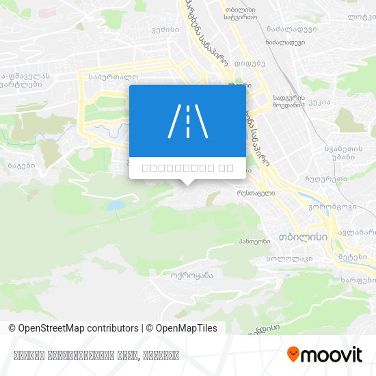 გიორგი შატბერაშვილის ქუჩა რუკა