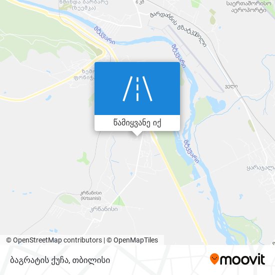 ბაგრატის ქუჩა რუკა