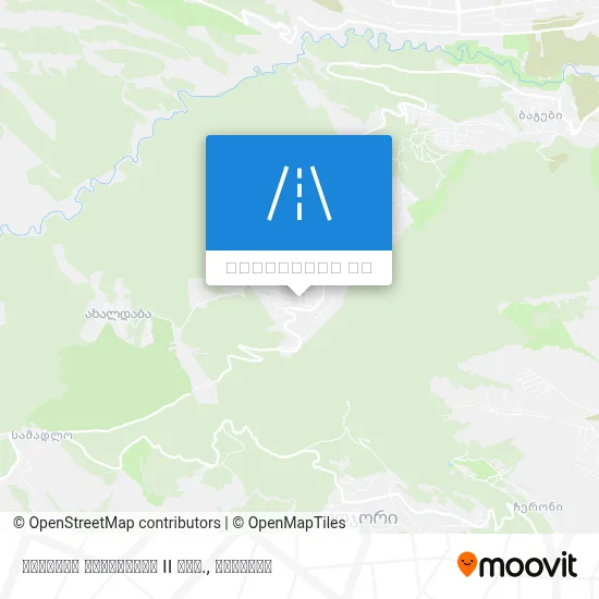 ვახტანგ გორგასლის II შეს. რუკა