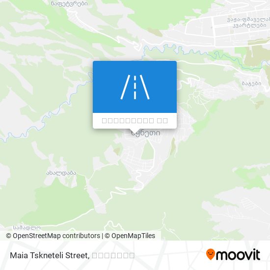 Maia Tskneteli Street რუკა