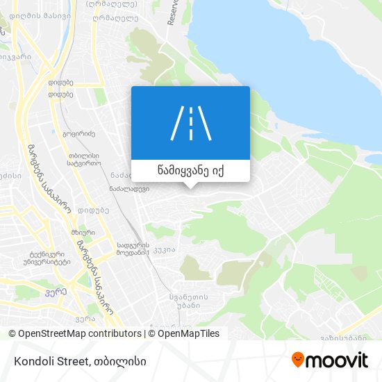 Kondoli Street რუკა