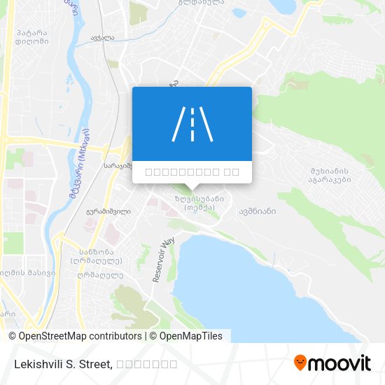 Lekishvili S. Street რუკა