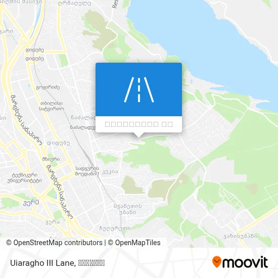 Uiaragho III Lane რუკა