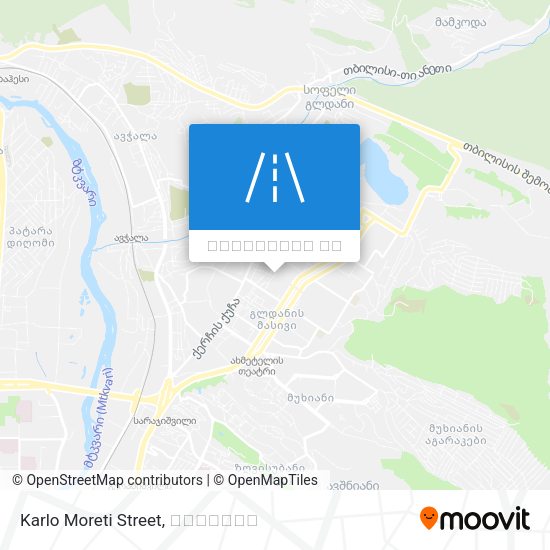 Karlo Moreti Street რუკა