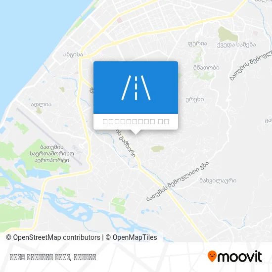 ნიკო ჯაყელის ქუჩა რუკა