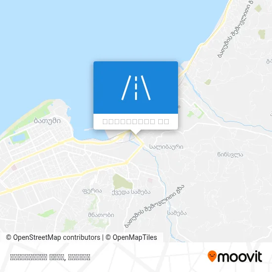 ნონეშვილის ქუჩა რუკა