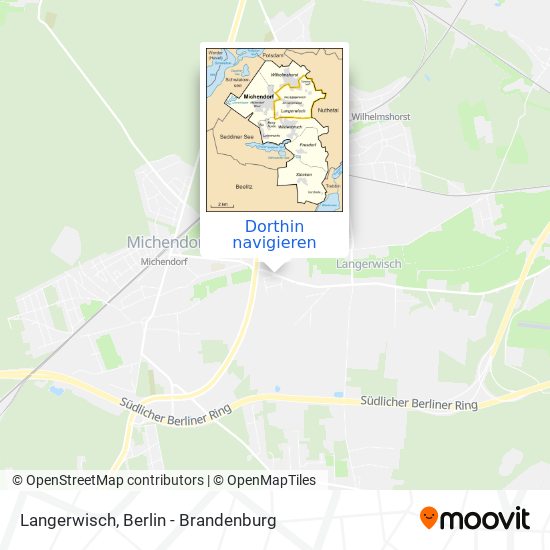 Langerwisch Karte