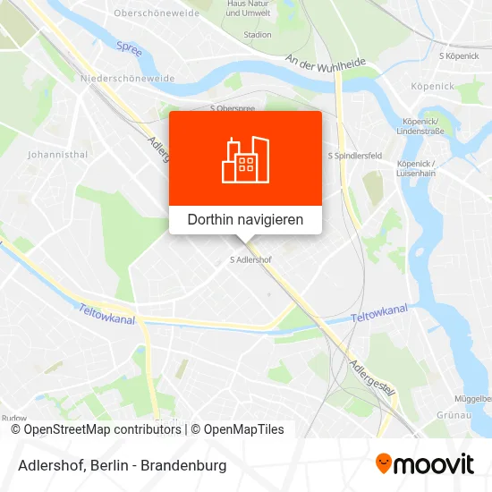 Adlershof Karte