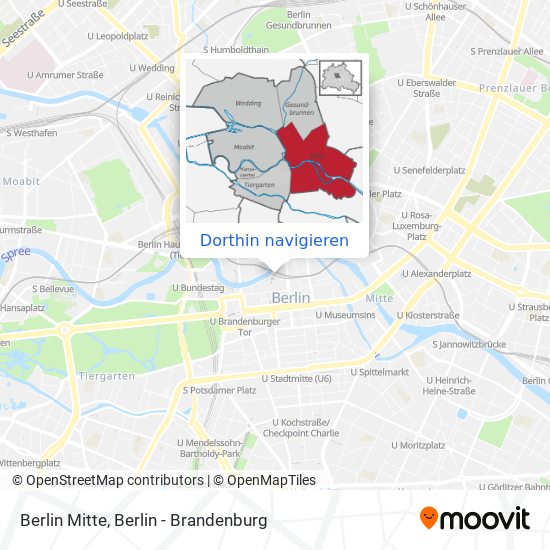 Berlin Mitte Karte