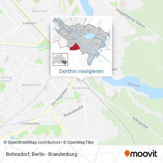 Bohnsdorf Karte