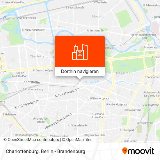 Charlottenburg Karte