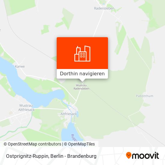 Ostprignitz-Ruppin Karte