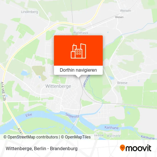 Wittenberge Karte