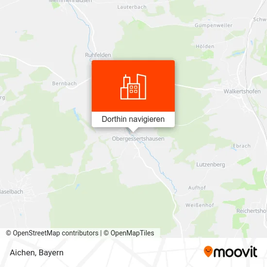 Aichen Karte