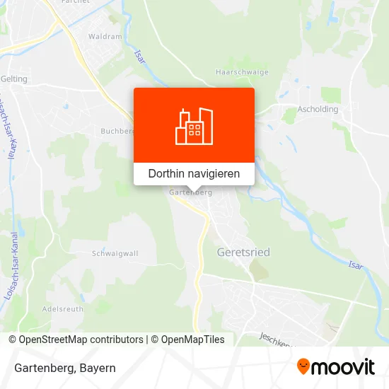 Gartenberg Karte